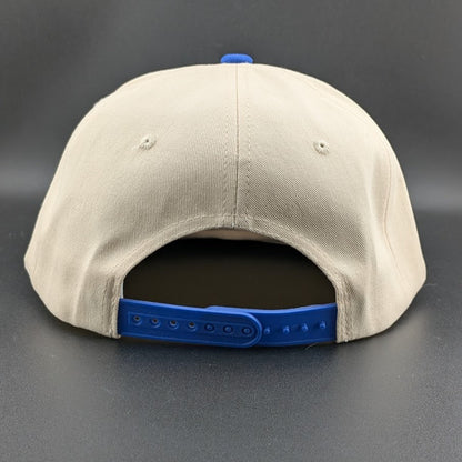 City Of Angels Blue/Cream Snap Back Embroidered Baseball Cap LA NEW and Unworn Unbranded