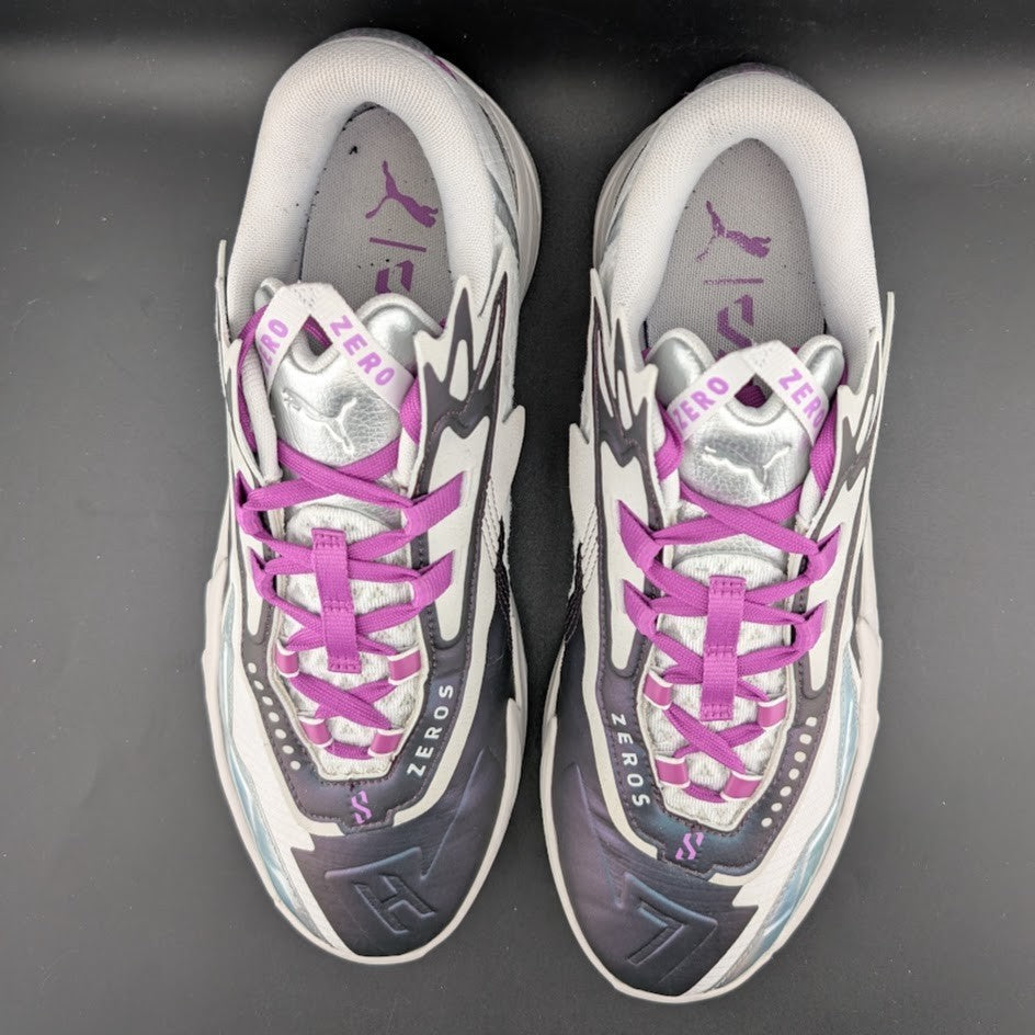 Men's Size 10 Puma Scoot Zeros II Sterling Low Basketball Shoes 311351-01 PUMA