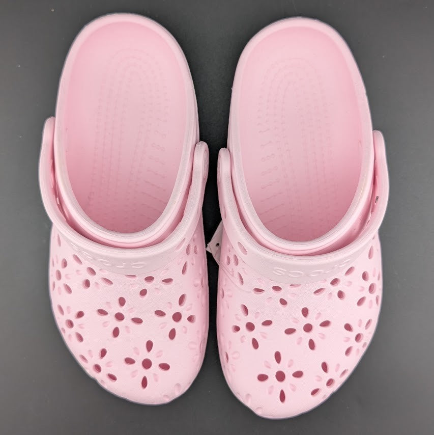 Crocs Big Kids 2Y Unisex Classic Floral Cut-Out Clogs NWB Crocs