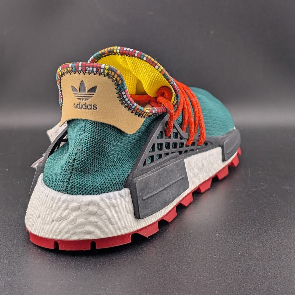 RARE** adidas x Pharrell Williams Solar HU NMD Green ~ EE7584 ~ Men's US 10.5 adidas