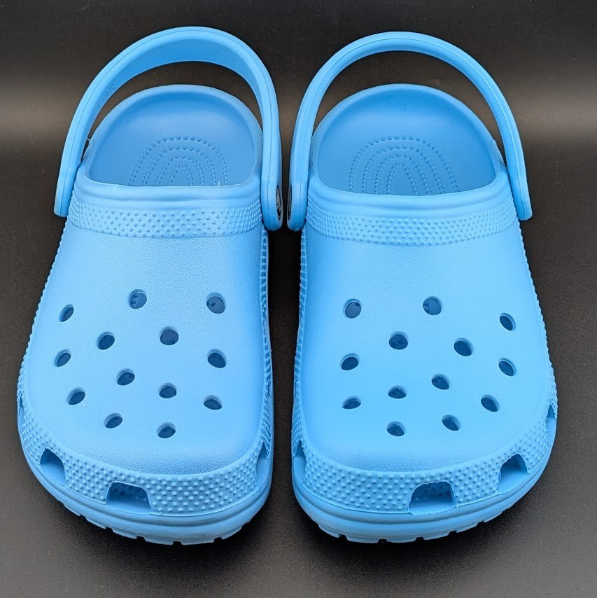 Crocs Big Kids' 6Y Classic Clogs Slip-On Elite Blue Comfort Shoes Fits Wos 7.5 Crocs