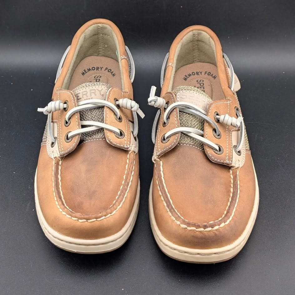 Sperry Women's Size US 8 / EU 39 Rosefish 3-Eye Boat Shoes Brown MSRP-$110 SPERRY