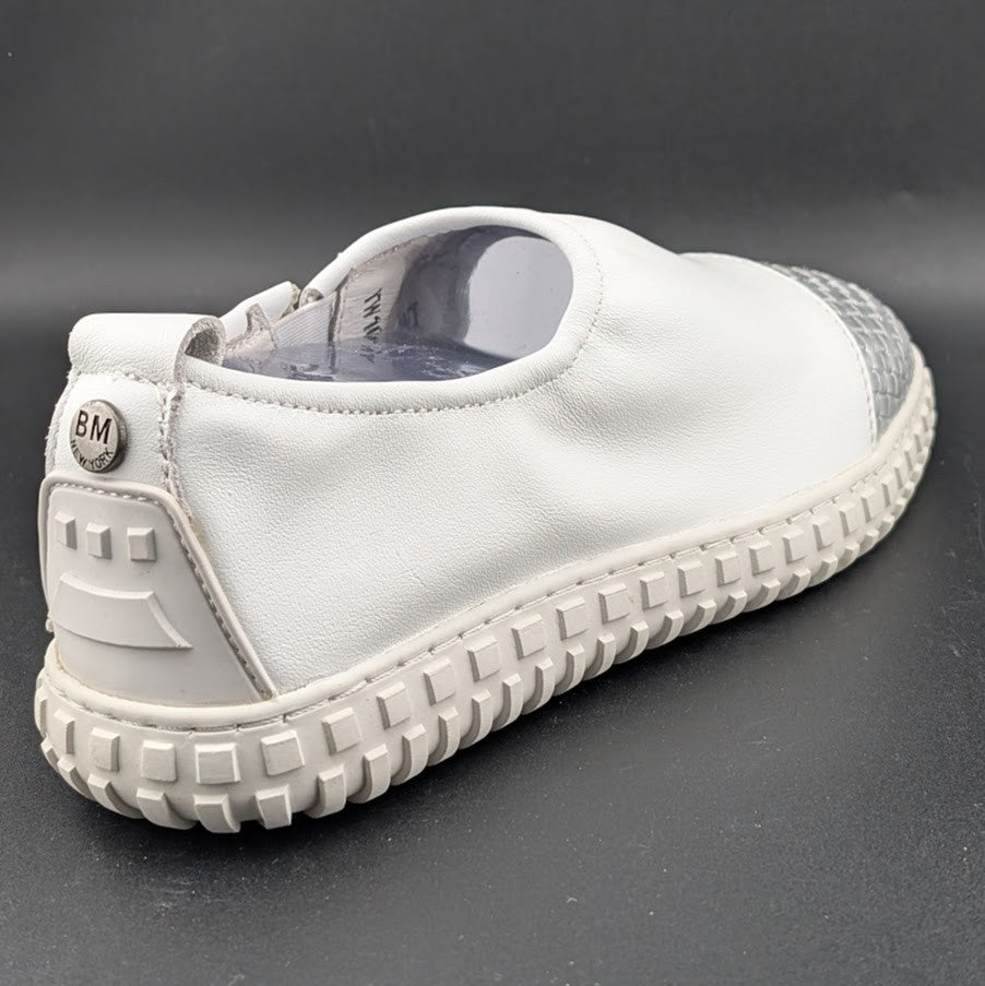 Bernie Mev Sizes 6.5-7 Memory Foam Slip-on Soft Leather Sneakers Total Comfort! Bernie Mev