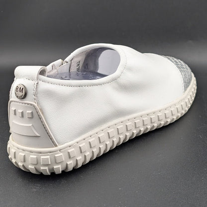 Bernie Mev Sizes 6.5-7 Memory Foam Slip-on Soft Leather Sneakers Total Comfort! Bernie Mev