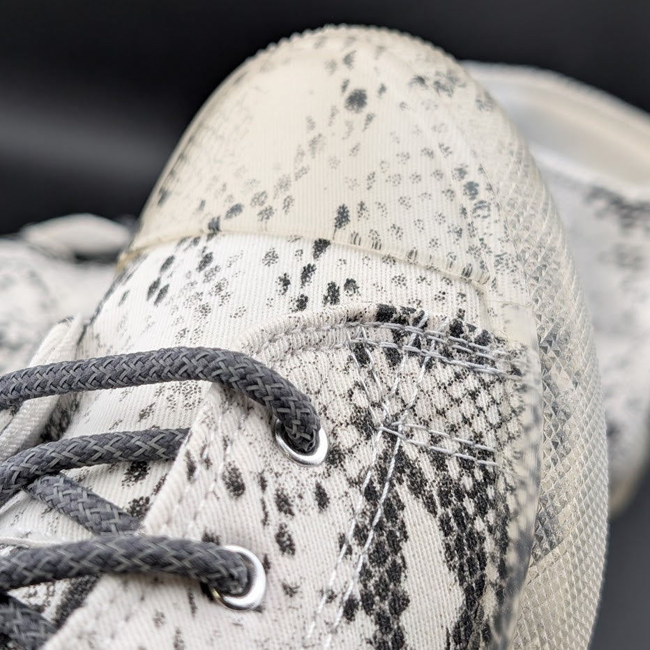 NWOB ~ Vintage Havana Women's Size 8.5 Snake Print High-Top Sneakers Clear Soles Vintage Havana