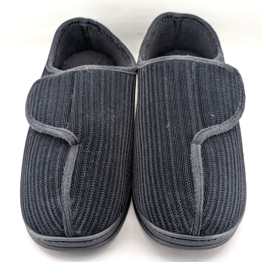 Mens Sz 11 Memory Foam Diabetic Slippers Comfy Warm Plush Fleece Arthritis Edema Longbay