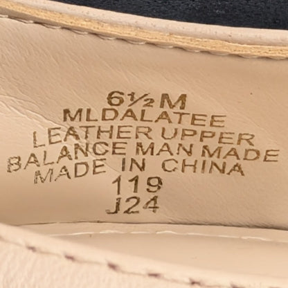 Marc Fisher LTD Women's Size 6.5 Dalatee Ruched Slingback Flats Nude Marc Fisher