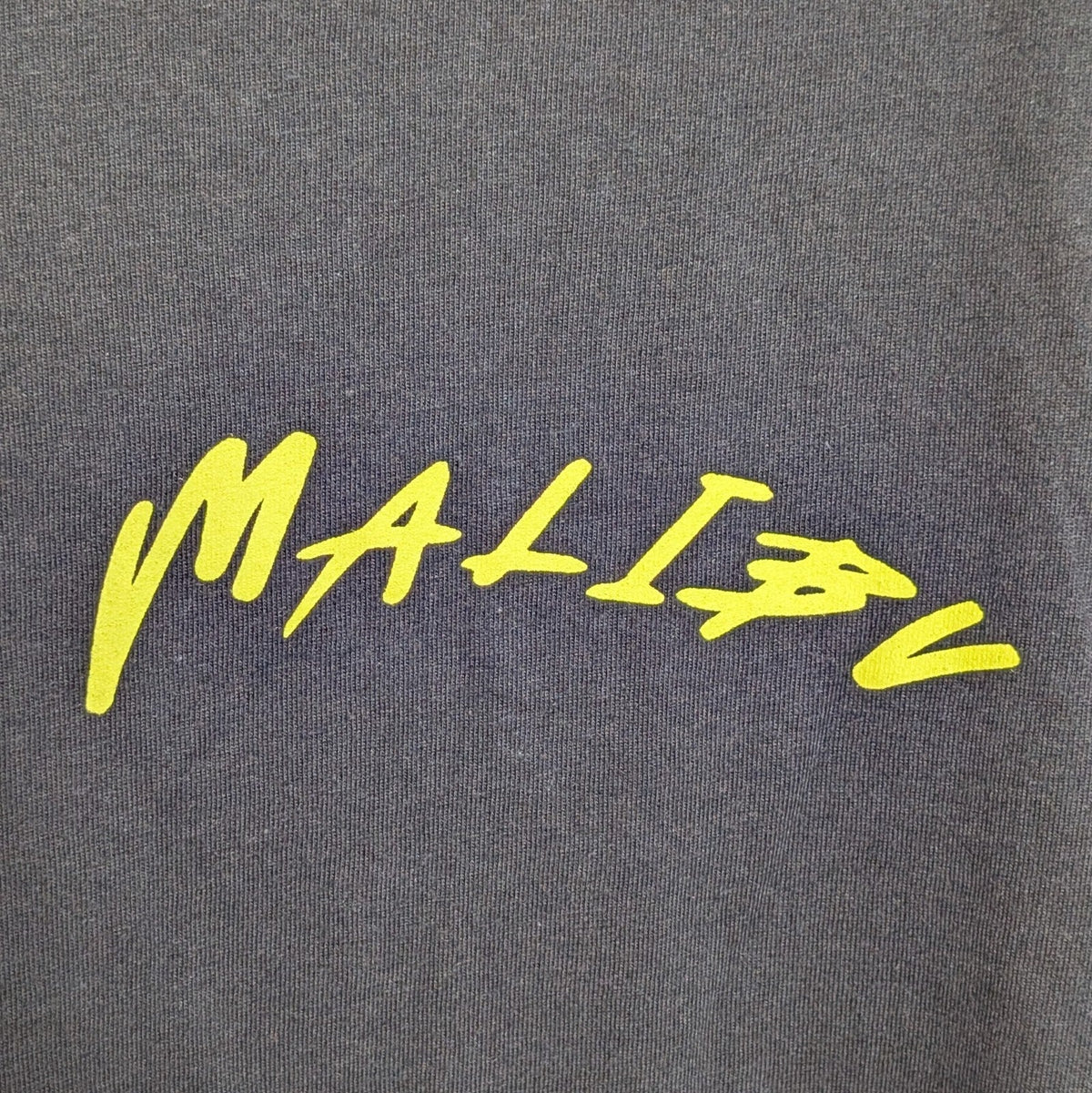 Original Use Malibu Surf Black Long Sleeve Graphic Tee Men's Size Large Original Use