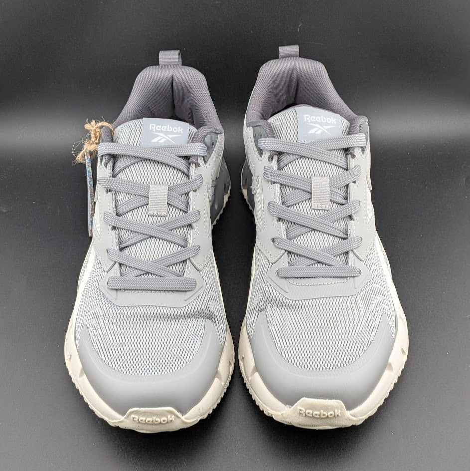 NIB Reebok Zig Vector Mens Shoes Lt Grey/Med Grey/Natural Men's Sizes 8 & 10M Reebok
