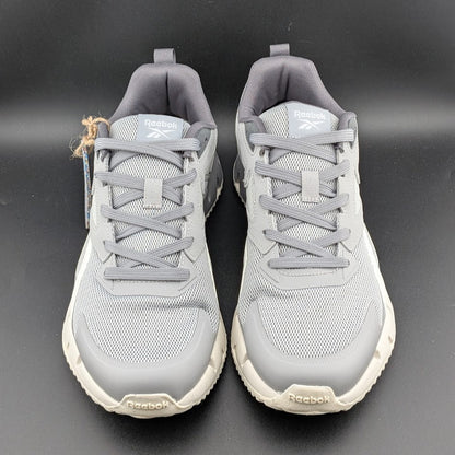 NIB Reebok Zig Vector Mens Shoes Lt Grey/Med Grey/Natural Men's Sizes 8 & 10M Reebok
