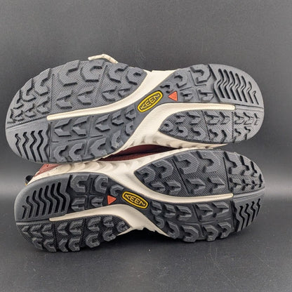 Keen NXIS Evo Mid WP Womens US 7 Andorra/Golden Yellow Hiking Shoes Keen
