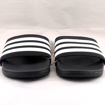 adidas Adilette Comfort JS4313 Unisex Slides Black w/ White NIB adidas