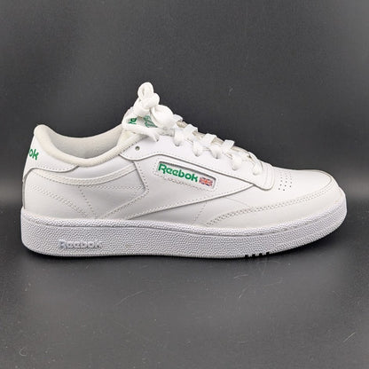 Reebok Men's Size 8 ~ Club C 85 White Green Tennis / Pickleball Court Shoes NIB Reebok