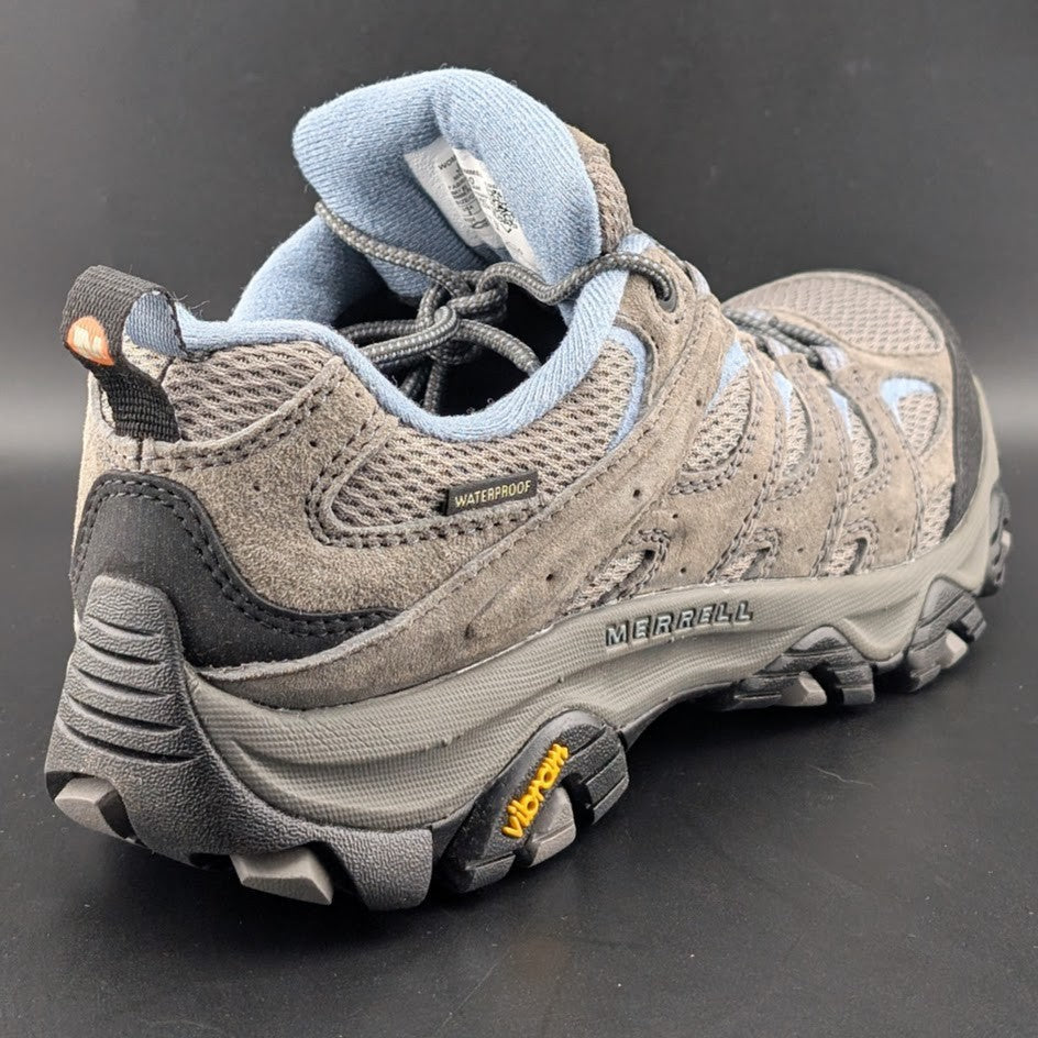Merrell Moab 3 Low Waterproof Hiker Women's Size 9 Granite Gray J500160 Merrell
