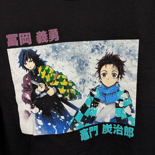 Demon Slayer Sweatshirt Kimetsu No Yaiba Size Large Sweater Pullover Aniplex