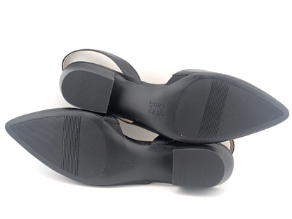 Naturalizer Womens Banks Black DOrsay Heels Shoes 11 Narrow (AA) SC2392 Naturalizer