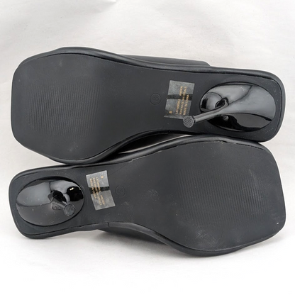 CAPE ROBBIN Ander Women's Size 8 Black Open Toe 4-inch Heeled Sandals NIB 3370 Cape Robbin