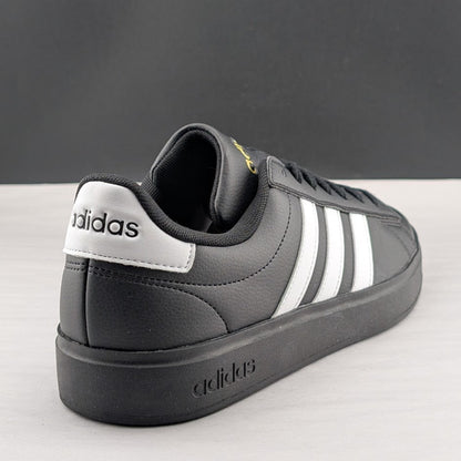 adidas Grand Court 2.0 Women's Size 8.5 Black White Sneaker JH7243 adidas
