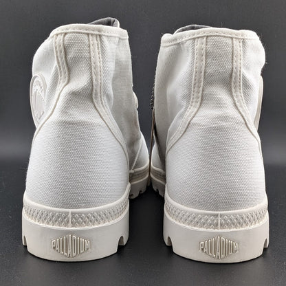Palladium Boots Women's Size 11 in Star White Pampa Hi Top Lace Up New in Box Palladium