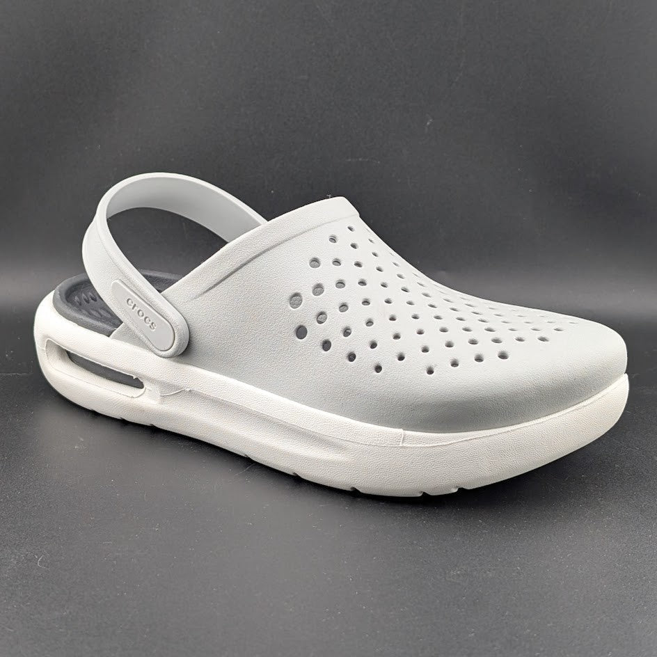 Crocs InMotion LiteRide Clogs Men's Size 6 / Wos 8 Gray Perforated Shoes Crocs