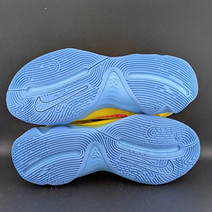 Men's Sz 11.5 Nike Giannis Immortality 4 Basketball Shoes Yellow Blue FQ3680-700 Nike