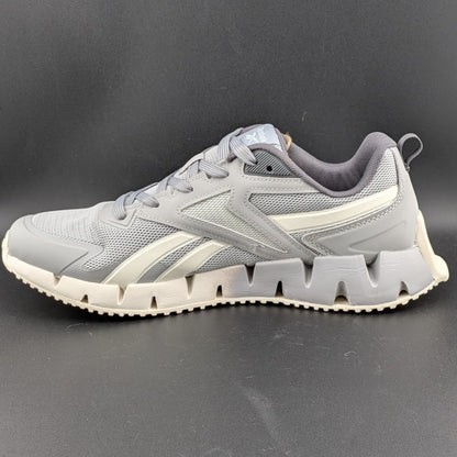 NIB Reebok Zig Vector Mens Shoes Lt Grey/Med Grey/Natural Men's Sizes 8 & 10M Reebok