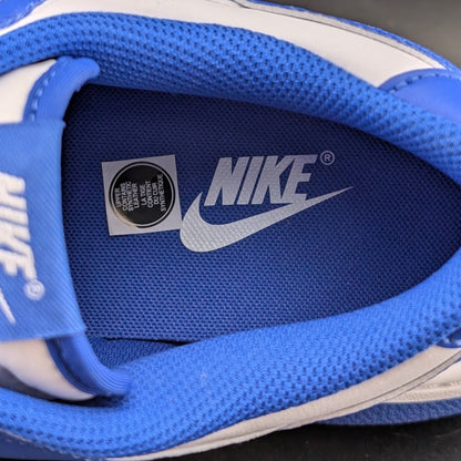 Nike Men's Size 11 ~ Dunk Low White Hyper Royal HF5441-112 New In Box Nike