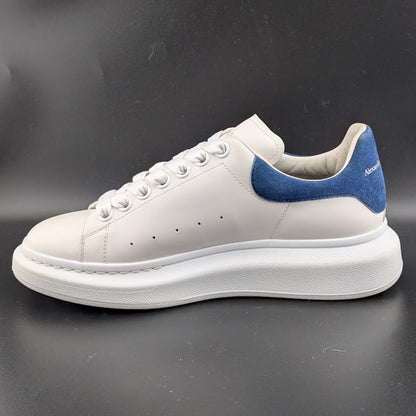 Alexander McQueen Oversized Paris Blue Leather Sneakers - Womens Size 8/Mens 6.5 Alexander McQueen