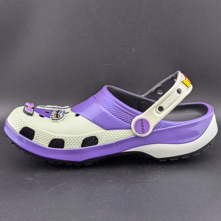 New RARE Kids' Size 6Y / Wm's 7.5 ~ Dragon Ball Z Frieza Classic Crocs Purple Crocs