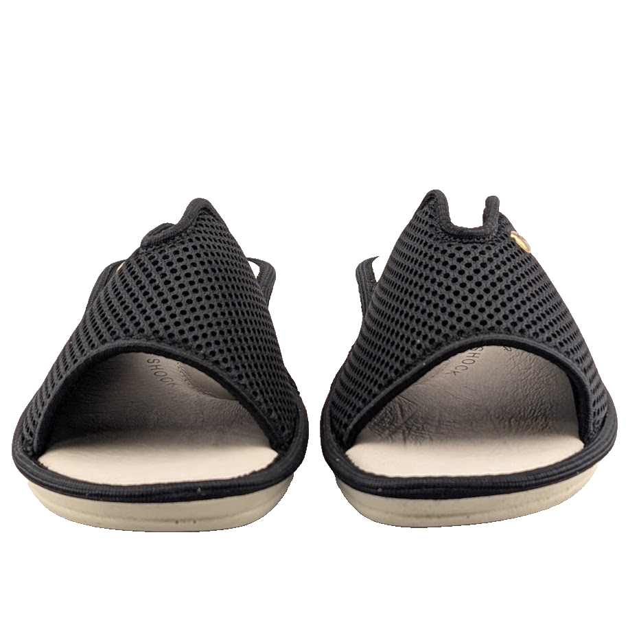 Flexus by Spring Step Hildy-B Women's Size 9 Slide Sandals Black NEW Flexus by Spring Step
