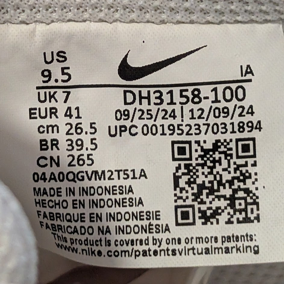 NIKE Men's Size 8 / Women's Size 9.5 Court Vision LO NN White Shoe DH2987-100 Nike