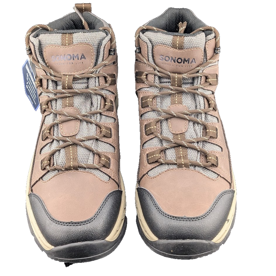 Sonoma Henrikk Men's Size 9M Hiking Boots Brown Brand New Sonoma