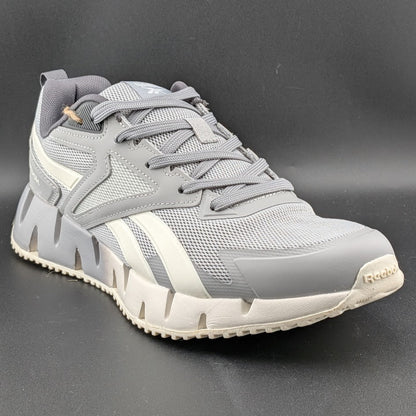 NIB Reebok Zig Vector Mens Shoes Lt Grey/Med Grey/Natural Men's Sizes 8 & 10M Reebok