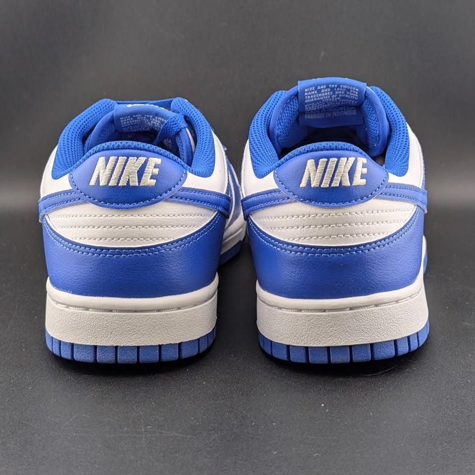 Nike Men's Size 11 ~ Dunk Low White Hyper Royal HF5441-112 New In Box Nike