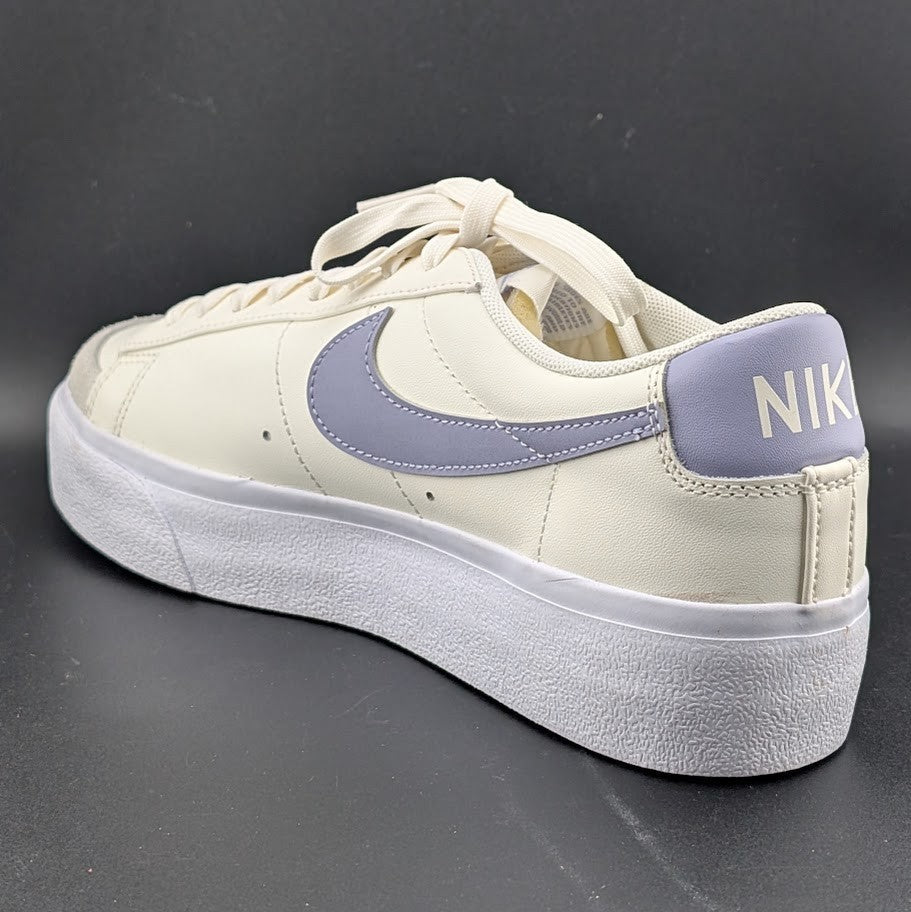 Nike Women's Size 11 Blazer Platform Low Sail Indigo Haze DJ0292-110 Nike