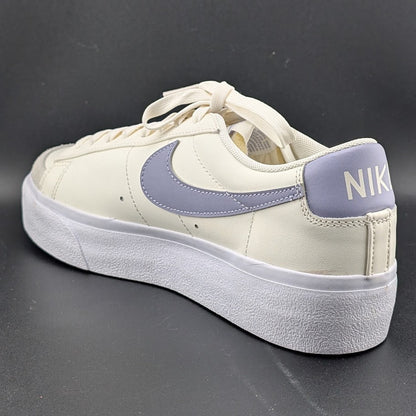 Nike Women's Size 11 Blazer Platform Low Sail Indigo Haze DJ0292-110 Nike