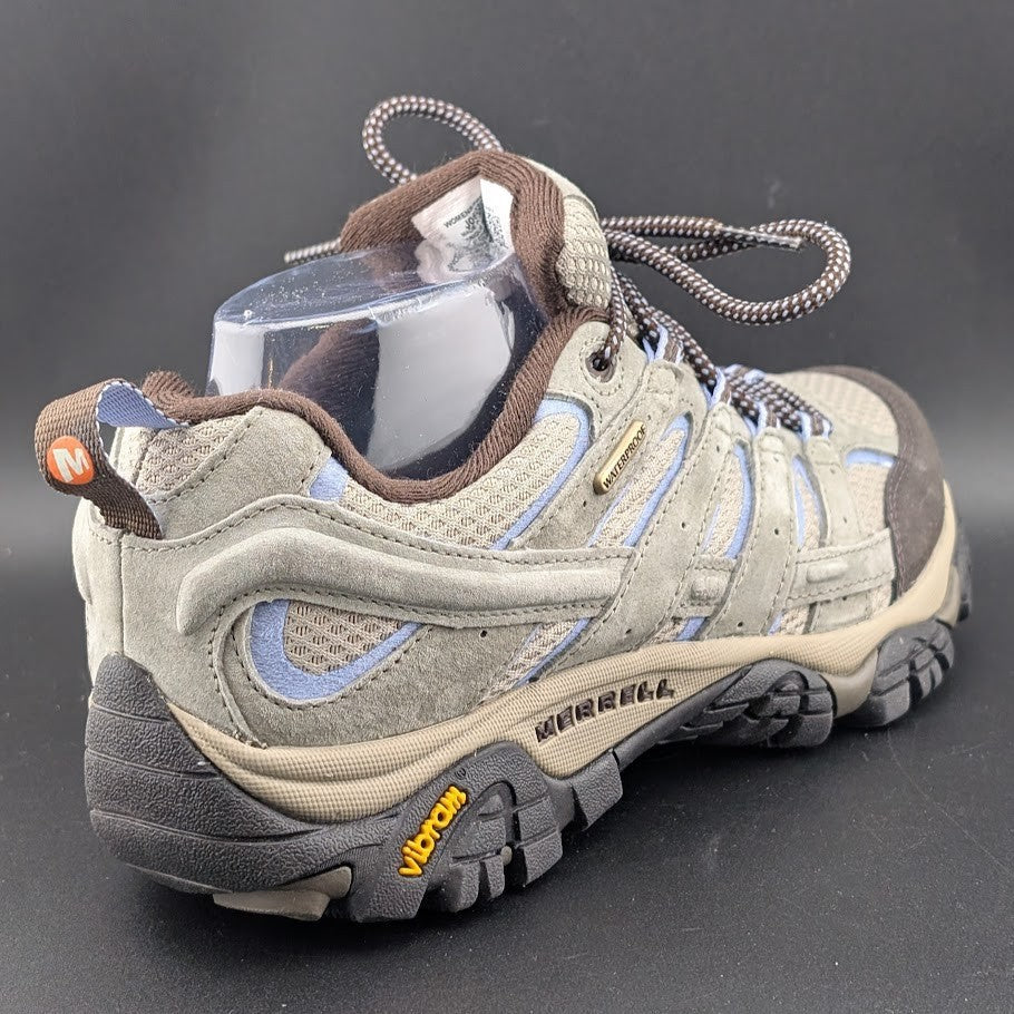 Merrell Moab 2 Low Waterproof Hiking Shoe Women's Size 8.5 Dusty Olive J06030 Merrell