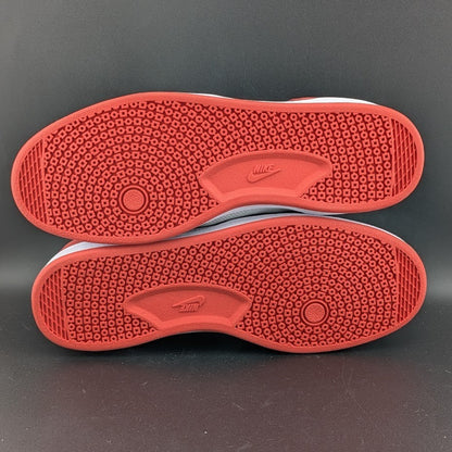 Nike SB Leather Dunk Alleyoop~Black White Red Men's Size 9 Solarsoft Sneaker Nike