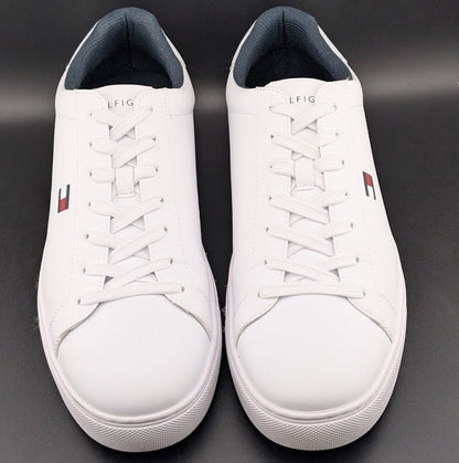 Tommy Hilfiger Men's Size 10M Brecon Cup Sole White Sneakers Tommy Hilfiger