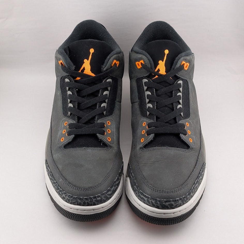 Nike Men's Size 13 Air Jordan 3 Retro Sneakers Fear Pack Grey (2023) CT8532 080 Jordan