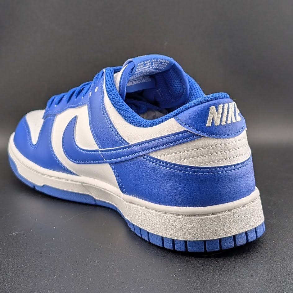 Nike Men's Size 11 ~ Dunk Low White Hyper Royal HF5441-112 New In Box Nike