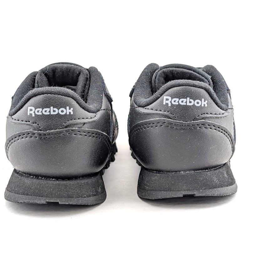 Reebok CL Leather Unisex Infant/Toddler Shoes Size 5 ~ Black Reebok