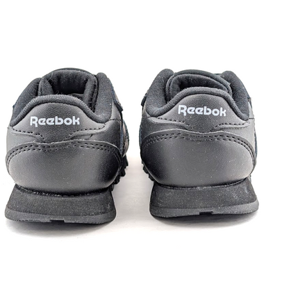 Reebok CL Leather Unisex Infant/Toddler Shoes Size 5 ~ Black Reebok