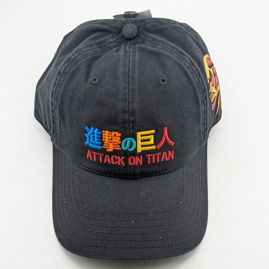Attack on Titan HKIAOT Anime Hat Cap Adjustable Strap Back One Size Fits All HKIAOT