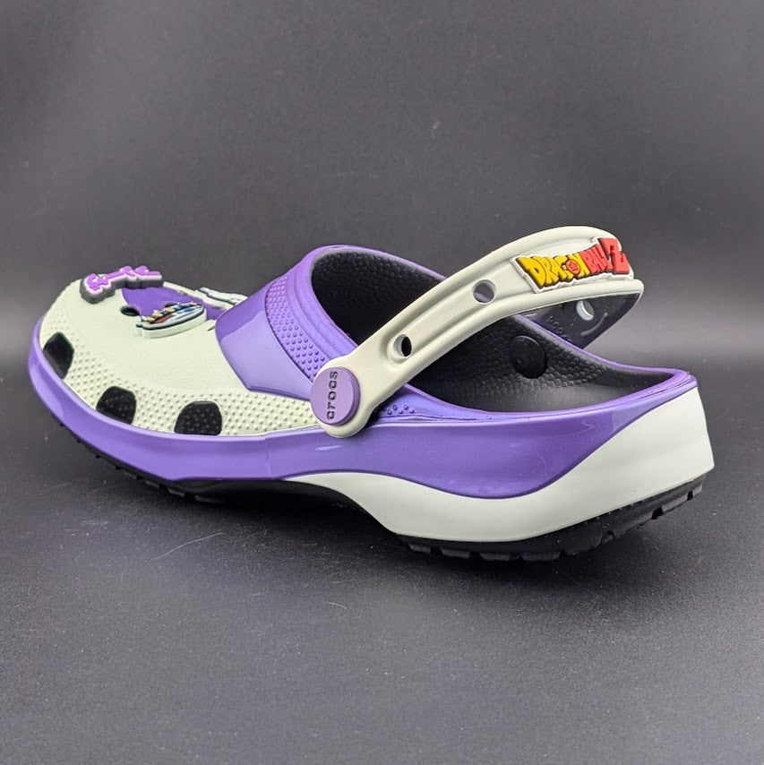 New RARE Kids' Size 6Y / Wm's 7.5 ~ Dragon Ball Z Frieza Classic Crocs Purple Crocs