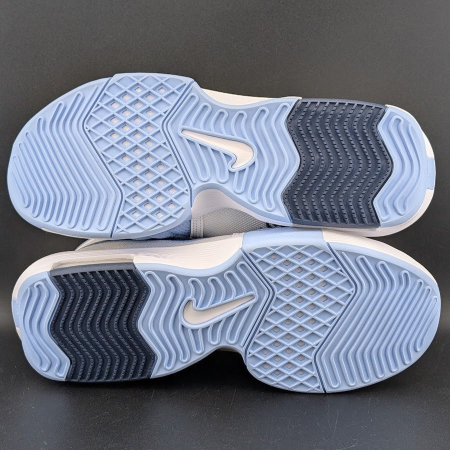 Nike LeBron Witness 8 Shoes Mens Size 8.5 White/Lt. Blue  -*Runs Small Nike