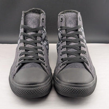 RAAD Shop Angry Gorilla Canvas Hi Tops US Size M9 / W10.5W Unisex RARE RAAD
