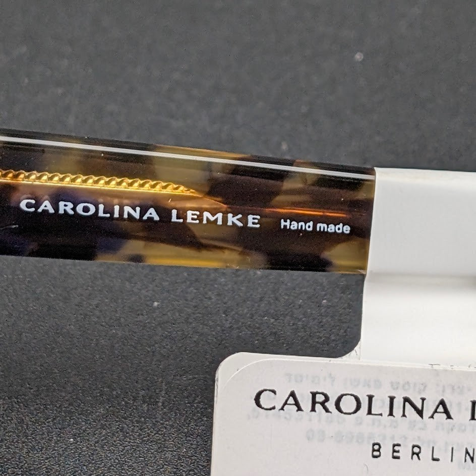 Carolina Lemke Berlin Isla CL9143-2 Oversized Cat Eye Tortoise UV400 Sunglasses Carolina Lemke
