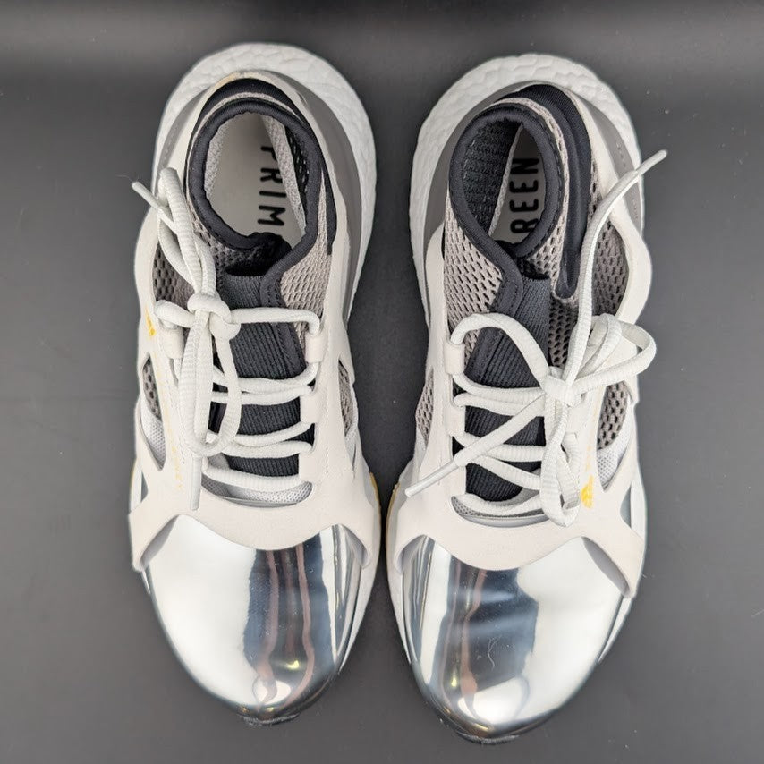 Womens Size 6-adidas UltraBoost 21 x Stella McCartney Silver Metallic 2021 NWOB adidas