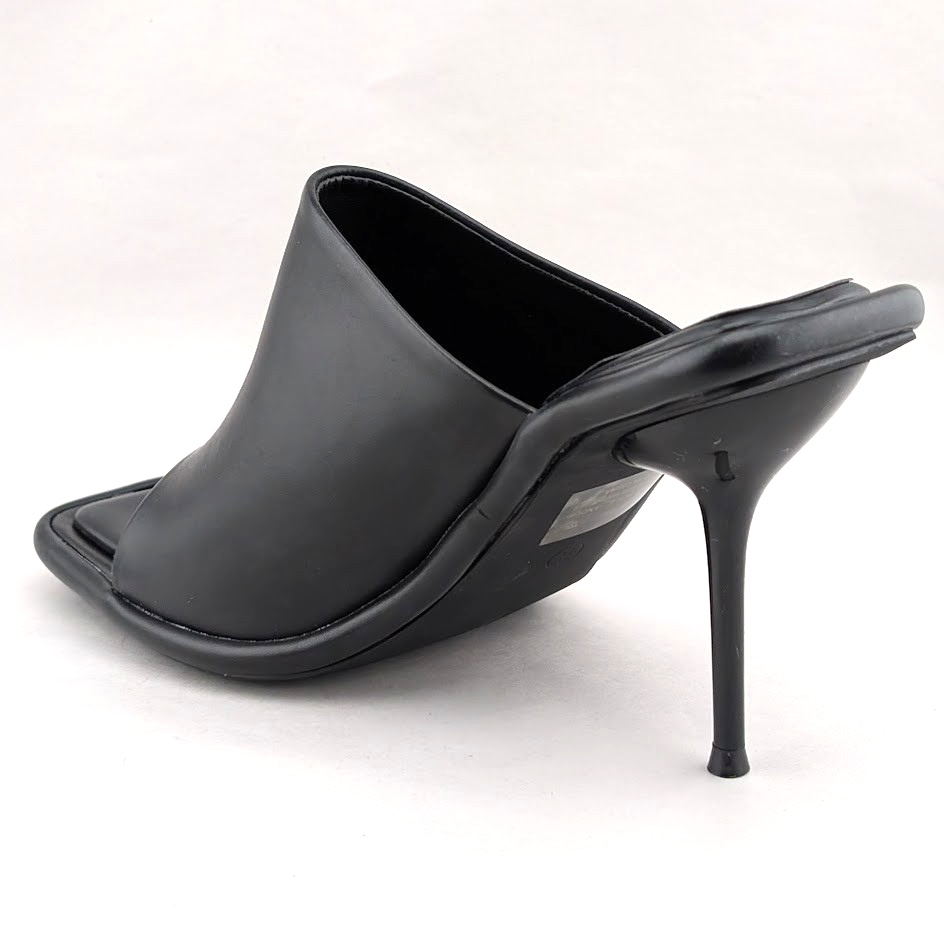 CAPE ROBBIN Ander Women's Size 8 Black Open Toe 4-inch Heeled Sandals NIB 3370 Cape Robbin